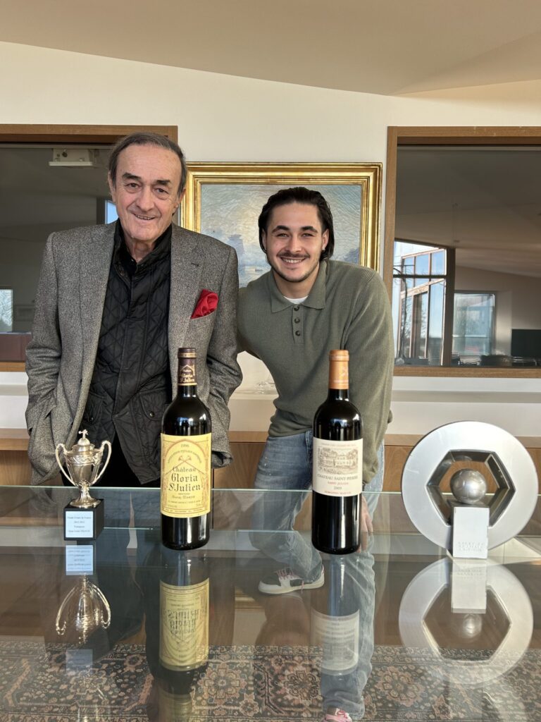 Château Gloria, Château Saint-Pierre et les Girondins de Bordeaux, Triaud amoureux